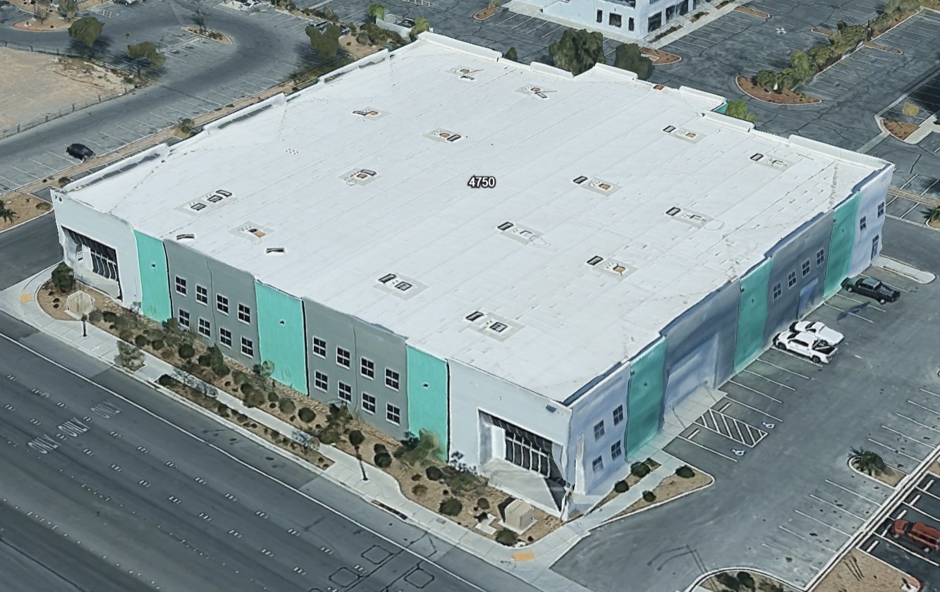 ATI Windows Las Vegas facility — building 2, aerial view